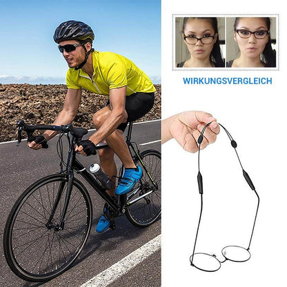 Soft Rubber Eyeglass Retainer Straps (2 Pack)