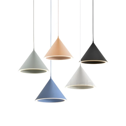 Round Glass Drop Ceiling Light