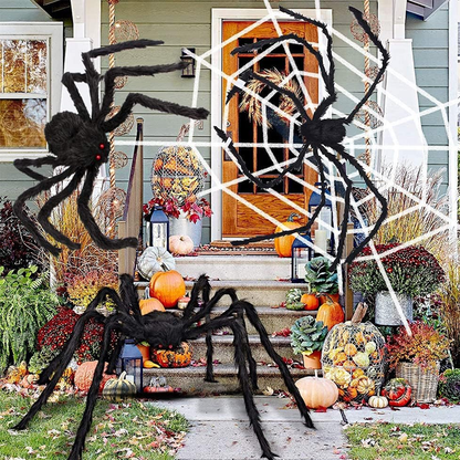 Creepy Halloween Cobweb Decorations