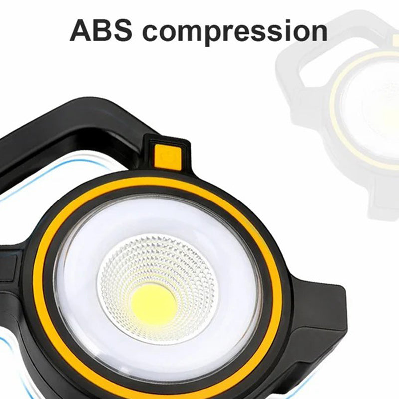 Compact Rechargeable Solar Flashlight