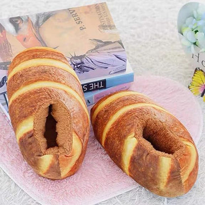 Cozy Fresh Bread Slippers