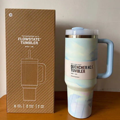 Insulated Large Travel Coffee Mug with Spout Lid