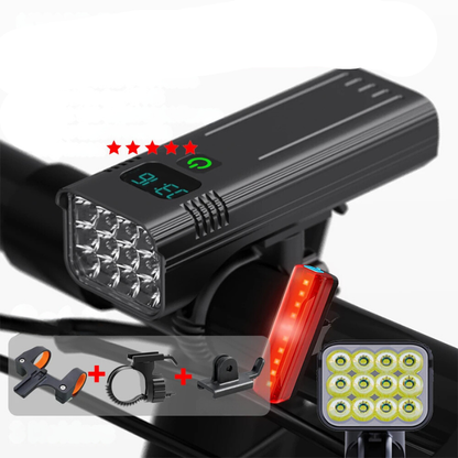 Bright 5000 Lumen Rechargeable Bike Headlight