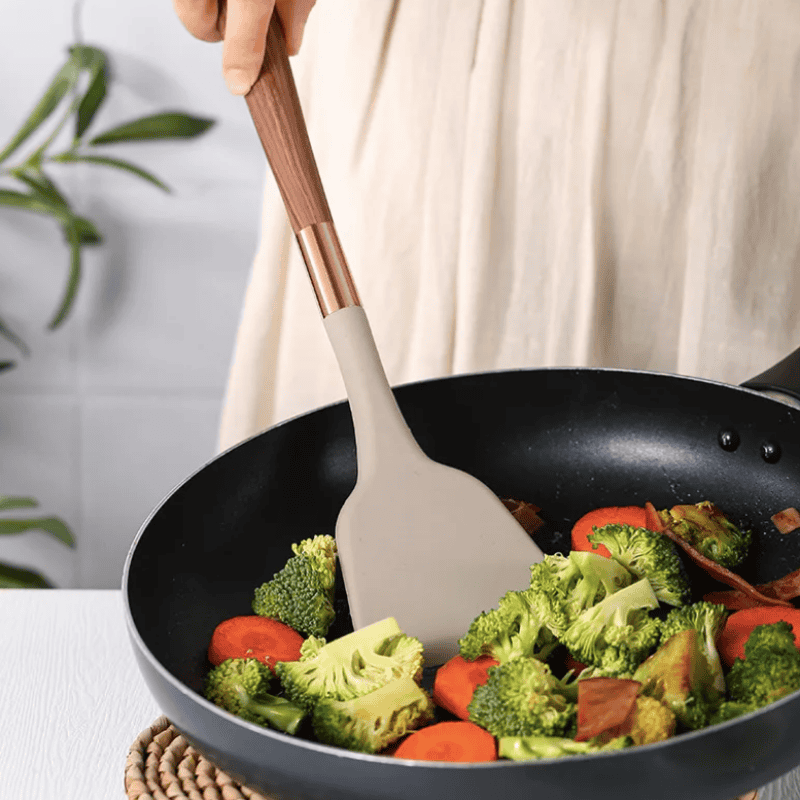 Non-Stick Silicone 10-Piece Kitchen Utensil Set