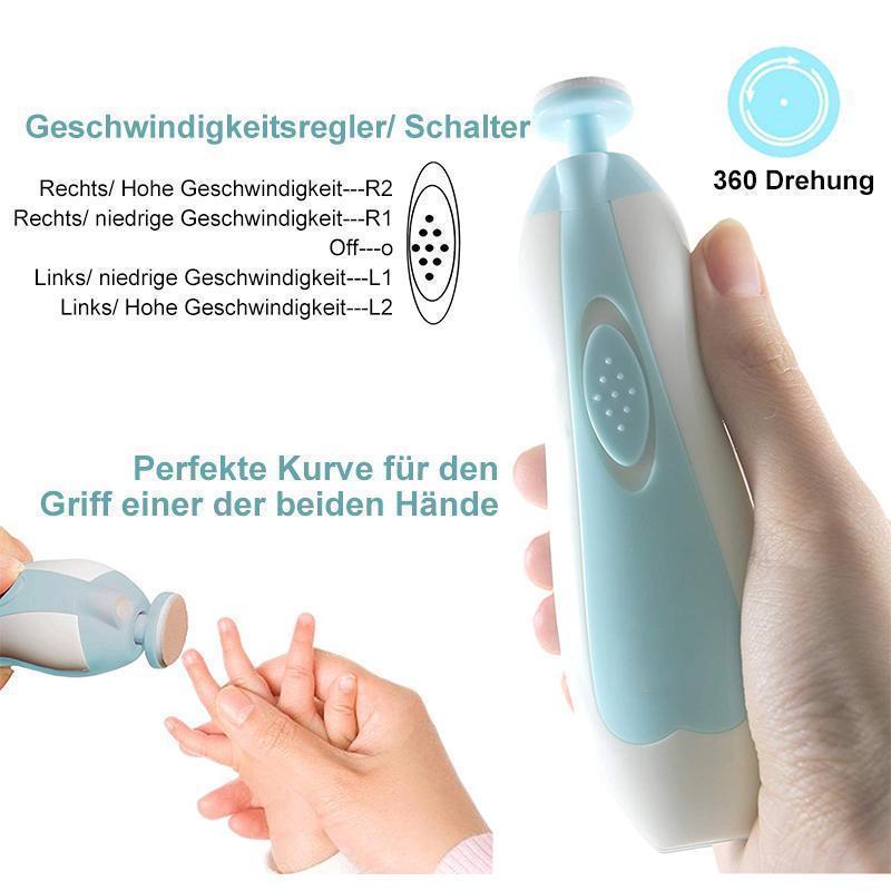 Gentle Electric Baby Nail Trimmer