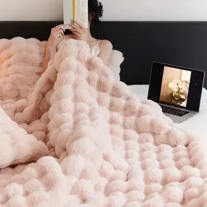 Cozy Fleece Wearable Throw Blanket