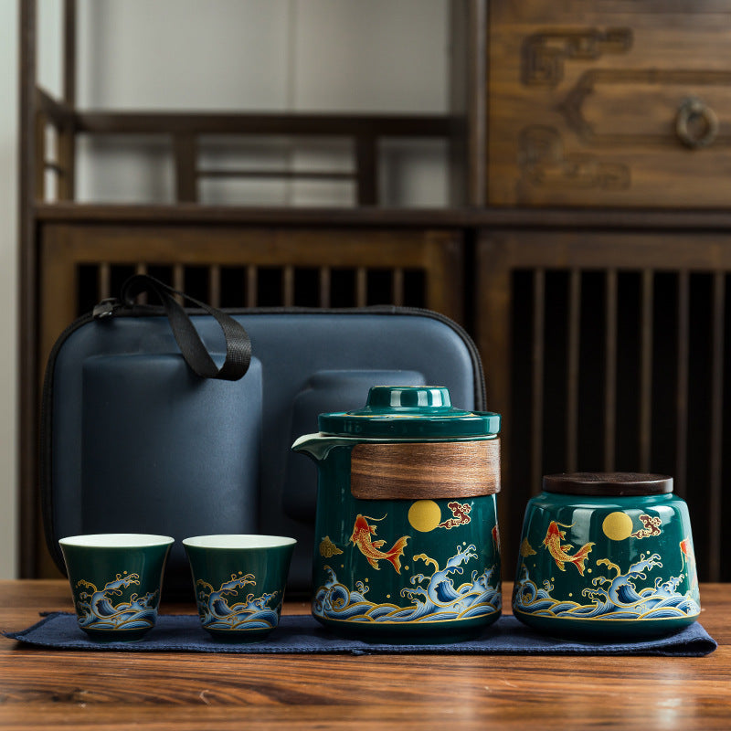 Compact Travel Tea Infuser Set