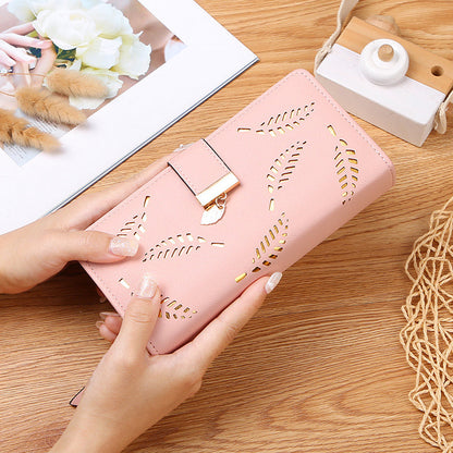 Fashionable Ladies Floral Large Wallet