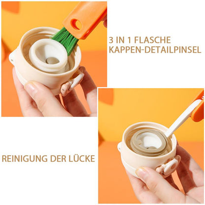 Practical 3-in-1 Cup Brush Cleaning Tool
