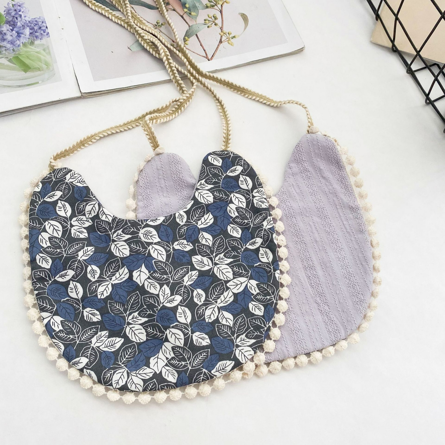 Comfortable Muslin Double Sided Baby Bib