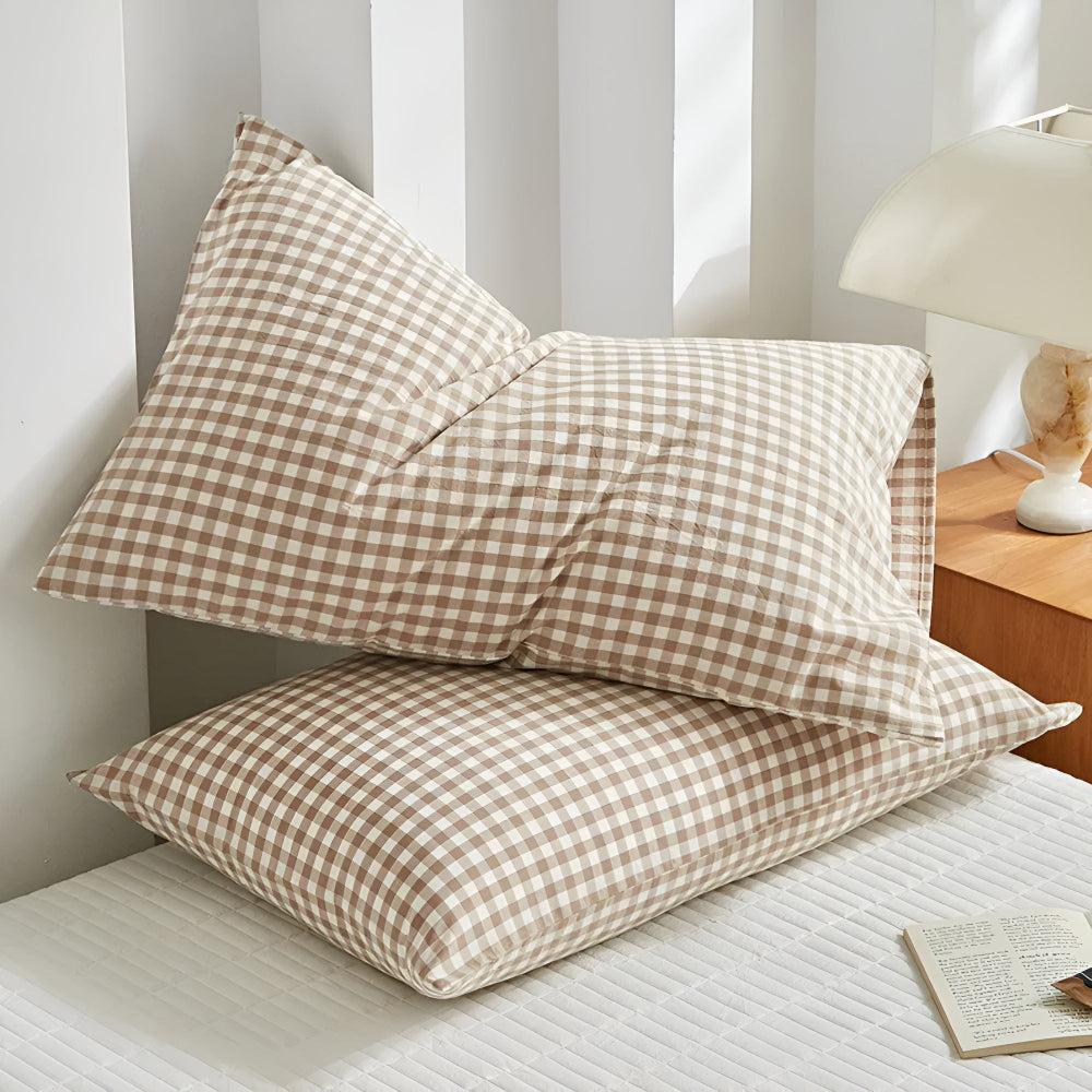 Cozy Flannel Patterned Pillow Covers