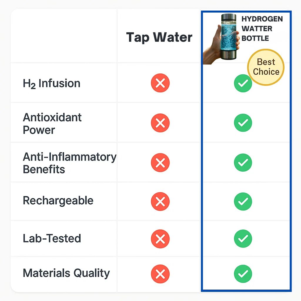 Compact Refillable BPA Free Water Bottle