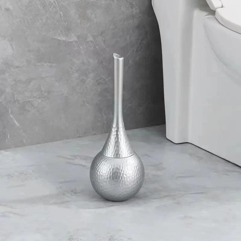 Compact Toilet Brush with Storage Holder