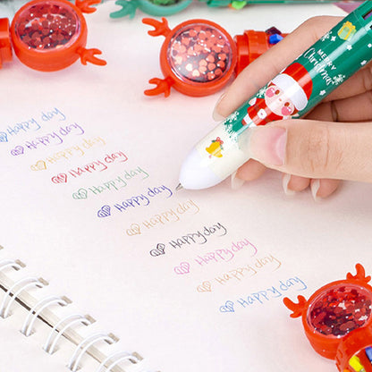 Bright Festive Sparkle Pens Set