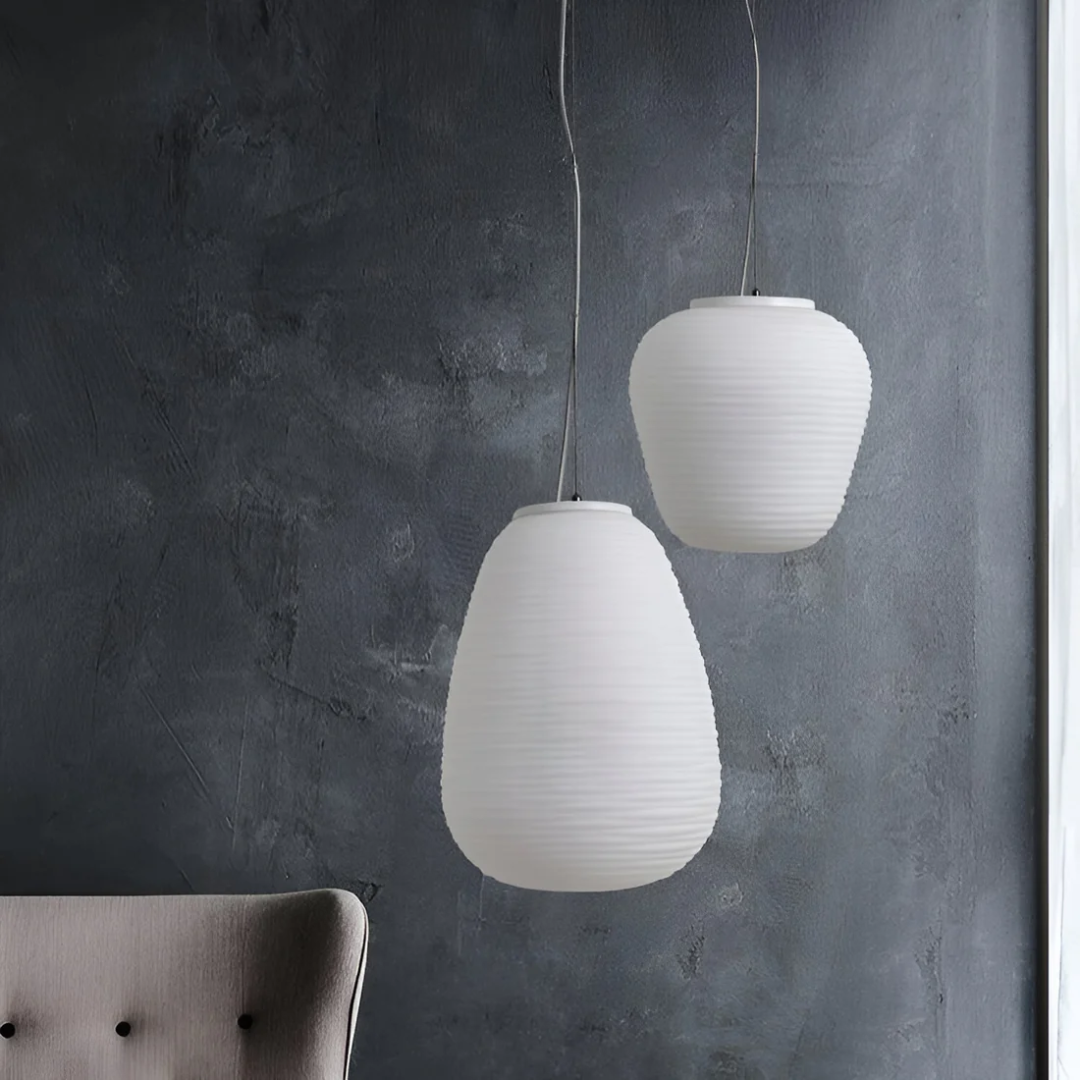Beautiful Hanging Glass Pendant Lamp