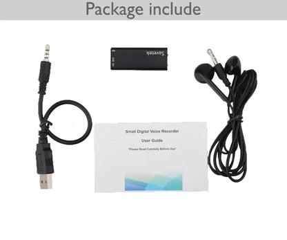 Compact Handsfree Digital Voice Recorder