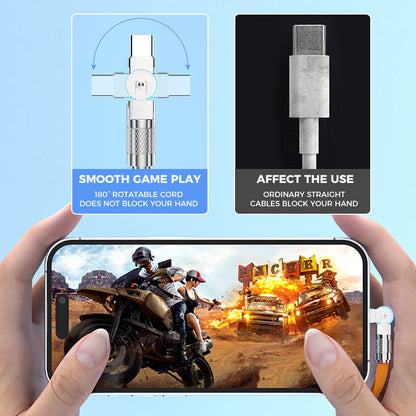 Bendable 360 Rotation USB Charger Cable