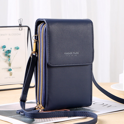 Spacious Stylish Crossbody Smartphone Pouch