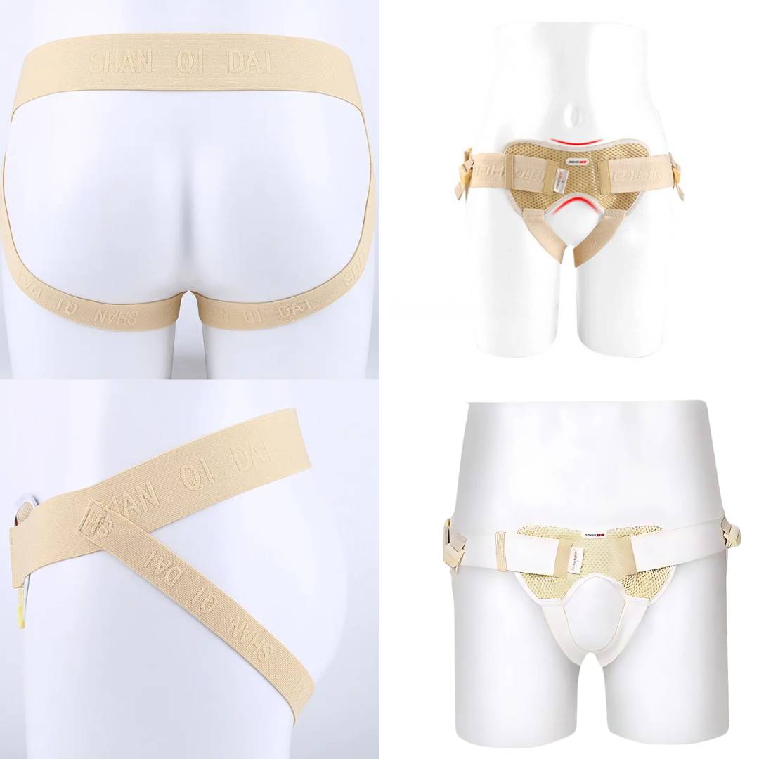 Men's Hernia Support Belt Adjustable Comfort Wrap