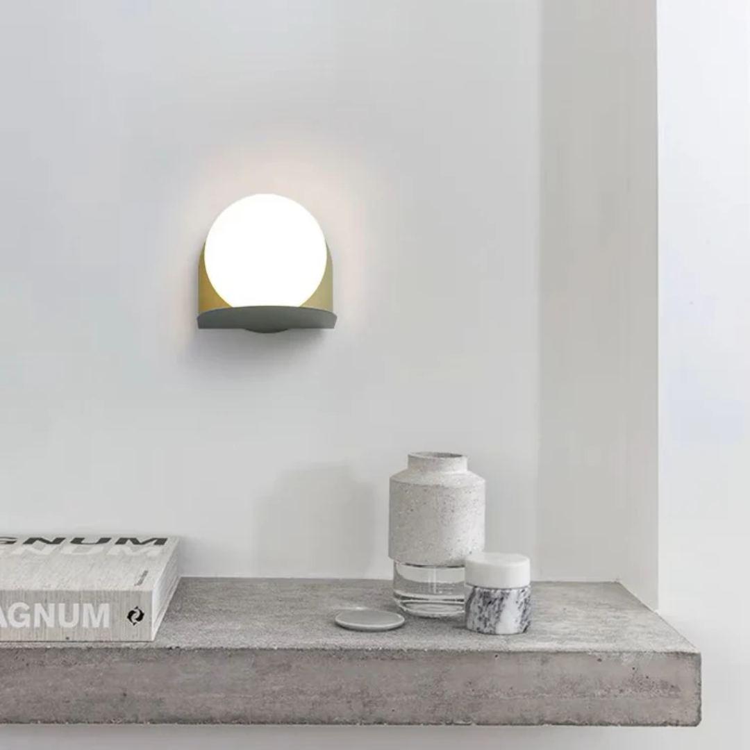 Vibrant Circular Wall Lamp