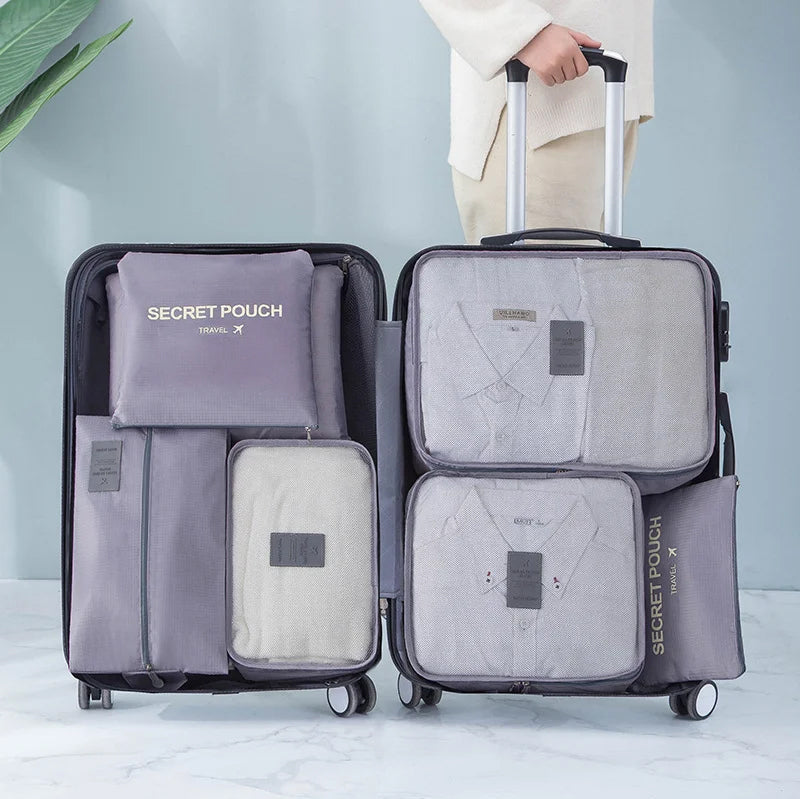 7 Piece Collapsible Travel Storage Bags
