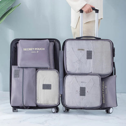 7 Piece Collapsible Travel Storage Bags