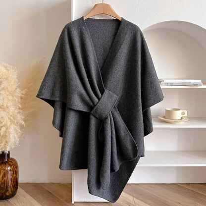 Waterproof Wrap Shawl Coat
