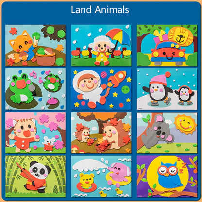 Fun Animal Sticker Play Kit