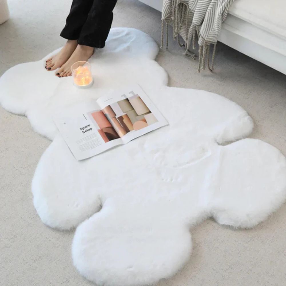 Plush Cute Teddy Bear Mat - Luxicro