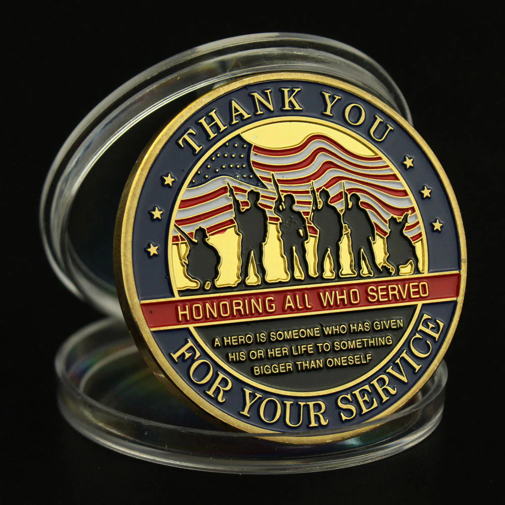 American Hero Challenge Coin Collection Set