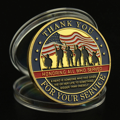 American Hero Challenge Coin Collection Set