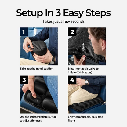 Comfortable Airline Seat Cushion