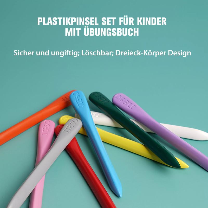 Kids Art Brush Set with Activity Book