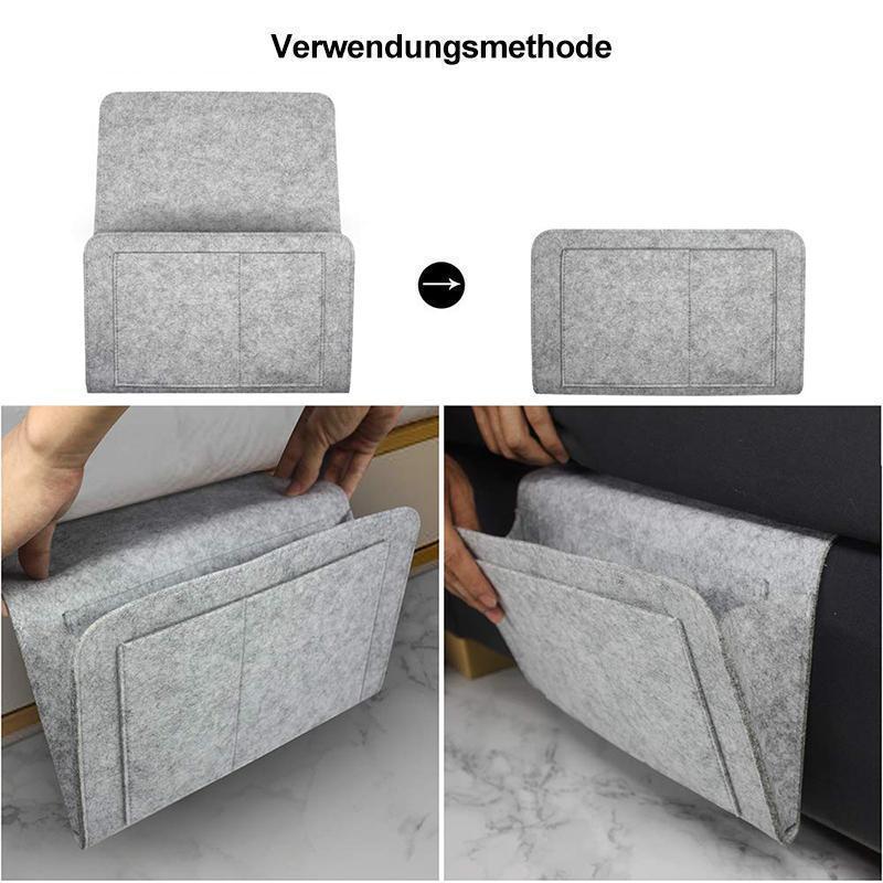Stylish Felt Hanging Storage Bag for Home Office