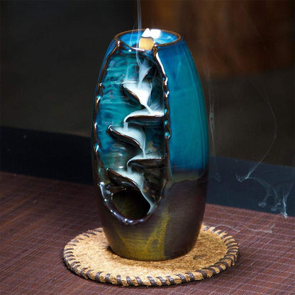 Serenity Waterfall Backflow Incense Burner