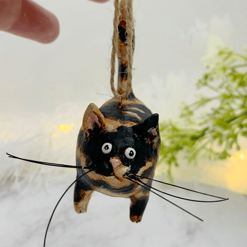 Custom Made Kitty Xmas Tree Decoration