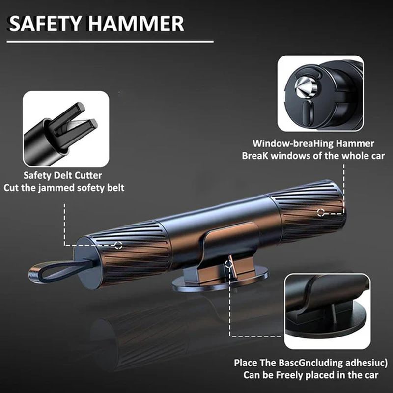 Premium Emergency Car Escape Hammer