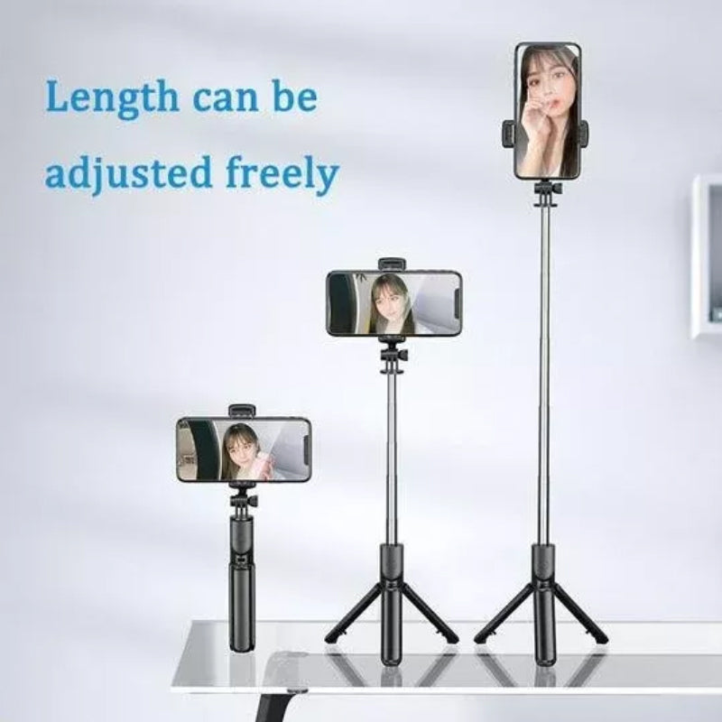 Portable 6-in-1 Bluetooth Selfie Stick
