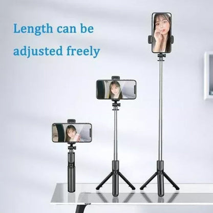 Portable 6-in-1 Bluetooth Selfie Stick