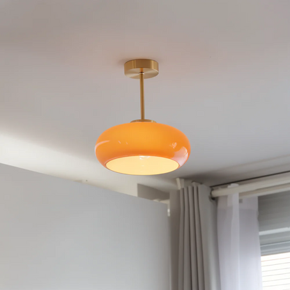 Vintage Gold Hanging Lamp