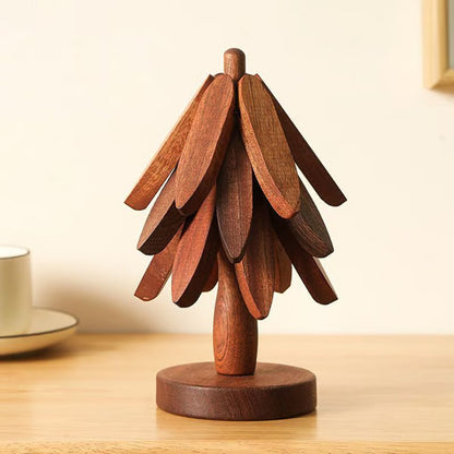 Durable Wooden Table Placemats and Coasters