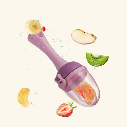 Soft Baby Teether and Food Feeder Set