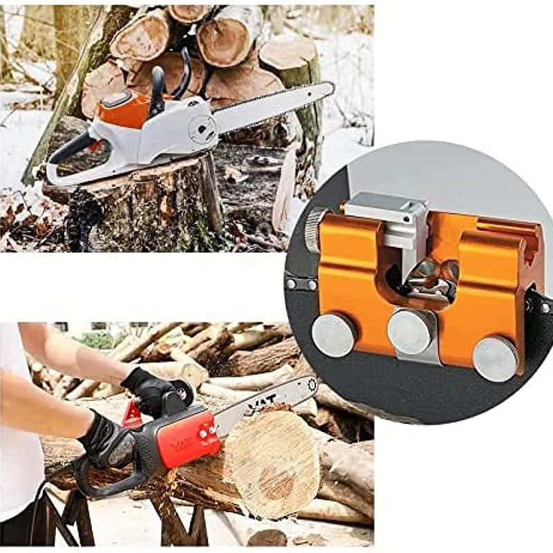 Compact Chainsaw Blade Sharpener Kit