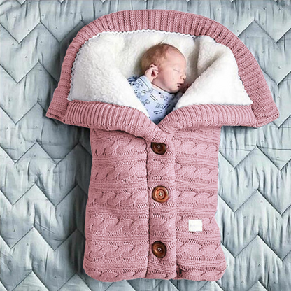 Cozy Baby Sleep Sack with Hood – Warm Padded Sleeper