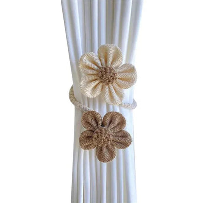 Decorative Cotton Curtain Ties | 2 Piece Set