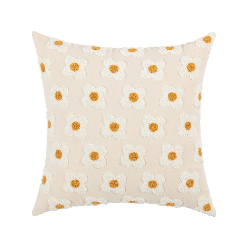 Beautiful Floral Pattern Pillow Cover