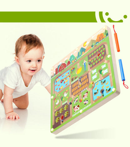 Colorful Interactive Puzzle Toy for Children's Learning