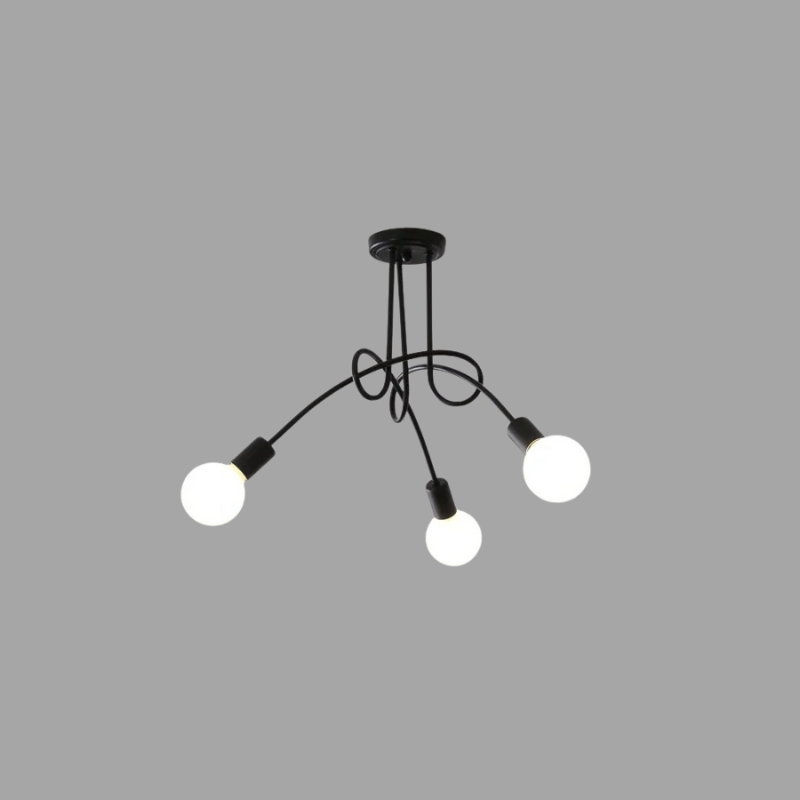 Vintage Chic Overhead LED Light Fixture - Luxicro