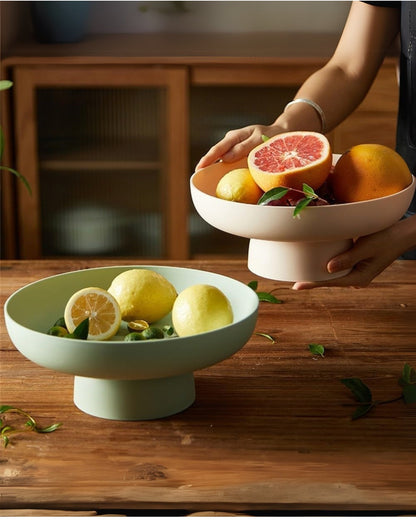 Vintage Style Clay Dinner Bowl