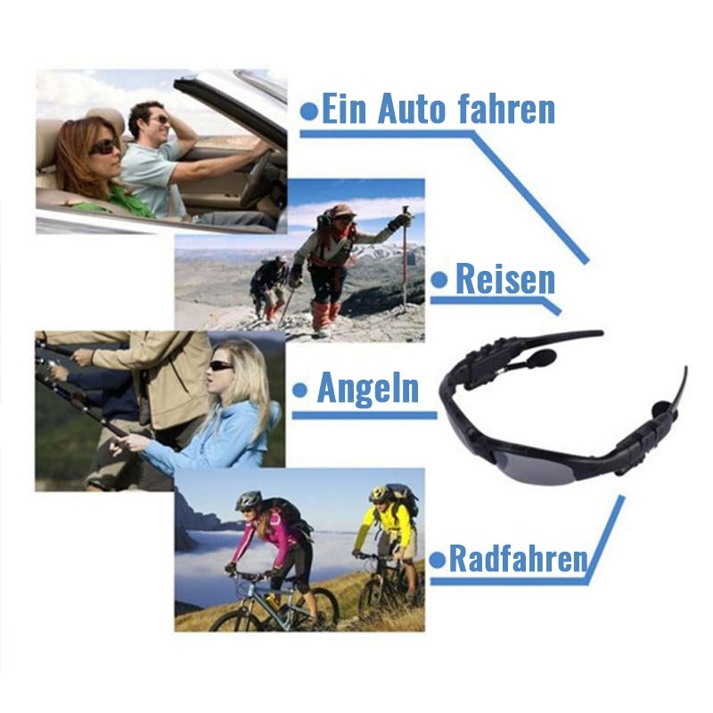 Sleek Wireless Sports Polarized Sunglasses